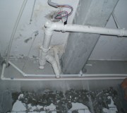 次衛(wèi)頂上原來管子走向