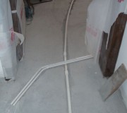 衛(wèi)生間管子去陽臺方向