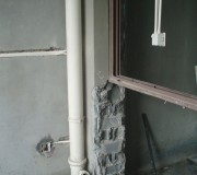 餐廳和廚房的墻要敲掉了