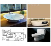 主衛(wèi)生間參考圖