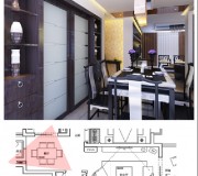 現(xiàn)場(chǎng)餐廳效果圖