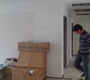 電視背景還沒有好