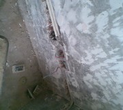 安全的煤氣管移位