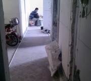 門口處地面線路