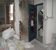 門口的開放式廚房