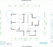 景明花苑墻體改造圖