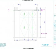 景明花苑C1立面圖1