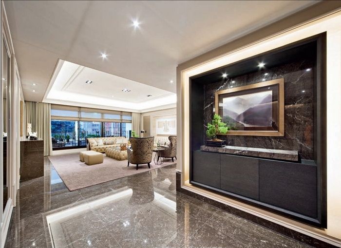 客廳電視背景墻