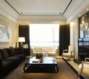 現(xiàn)代簡(jiǎn)歐客廳效果圖